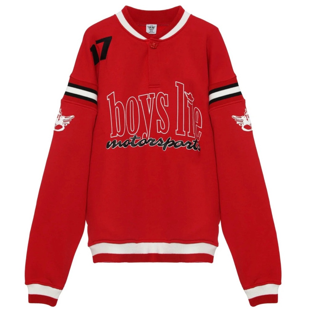 Boys Lie Red Sweater